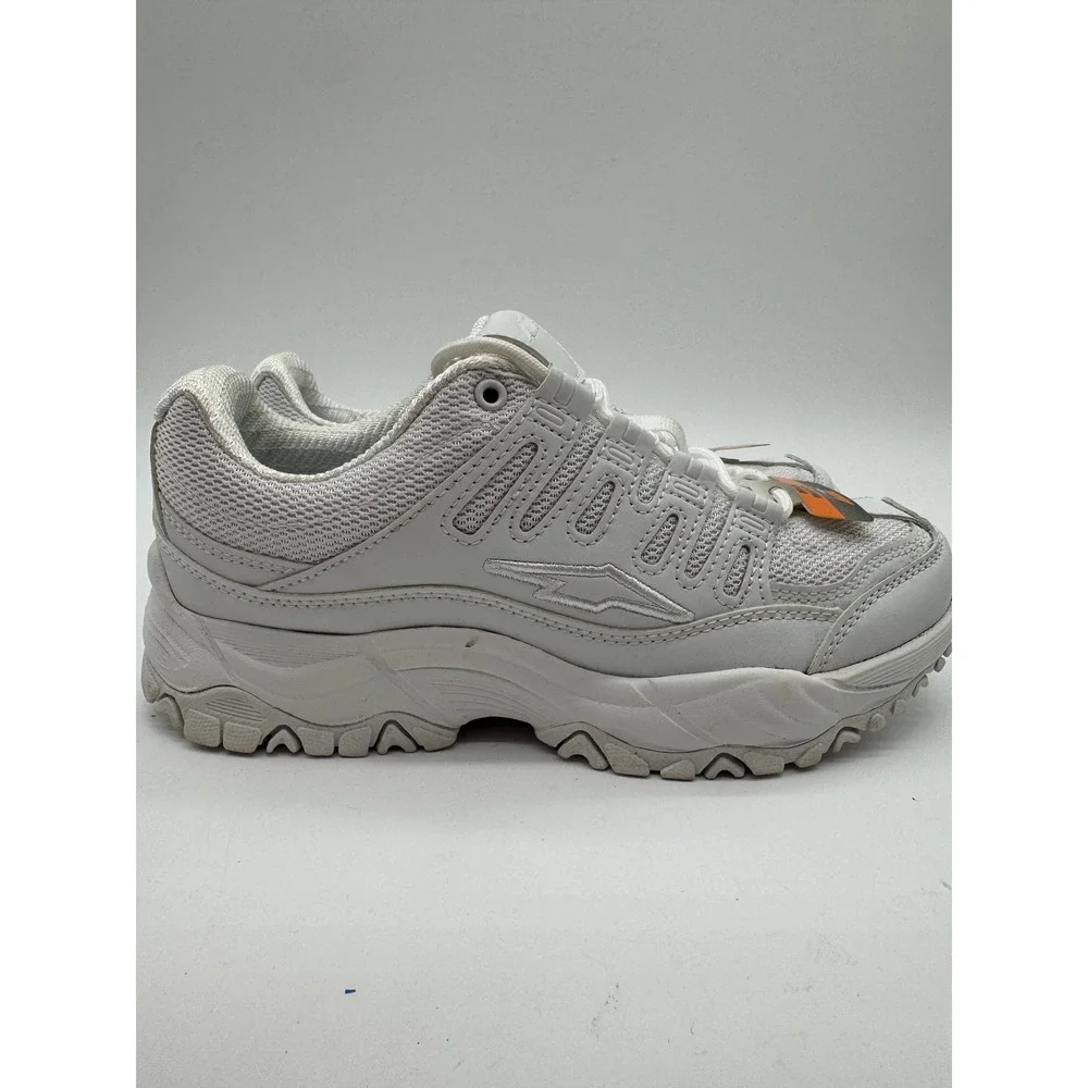Avia Elevate Women's US 7 Wide White Memory Foam Walking Athletic Shoes NWT